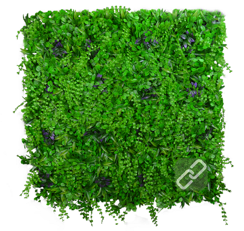 Purple Poppin' - Artificial Garden Hedge Screen, Hedge Panel - Hedge Yourself