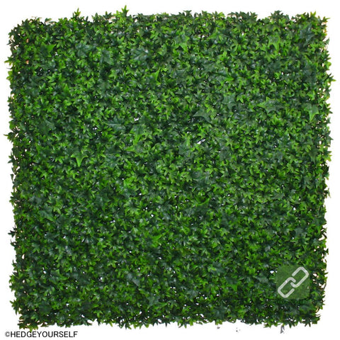 Hedge Panel - Artificial Ivy Leaf - Artificial Garden Screen