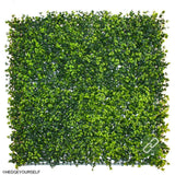 Hedge Panel - Variegated Holly - Artificial Garden Screen